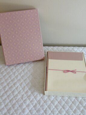 Vtg New box of CREATIVE PAPERS Stationary w/ Envelopes “Rosewood”